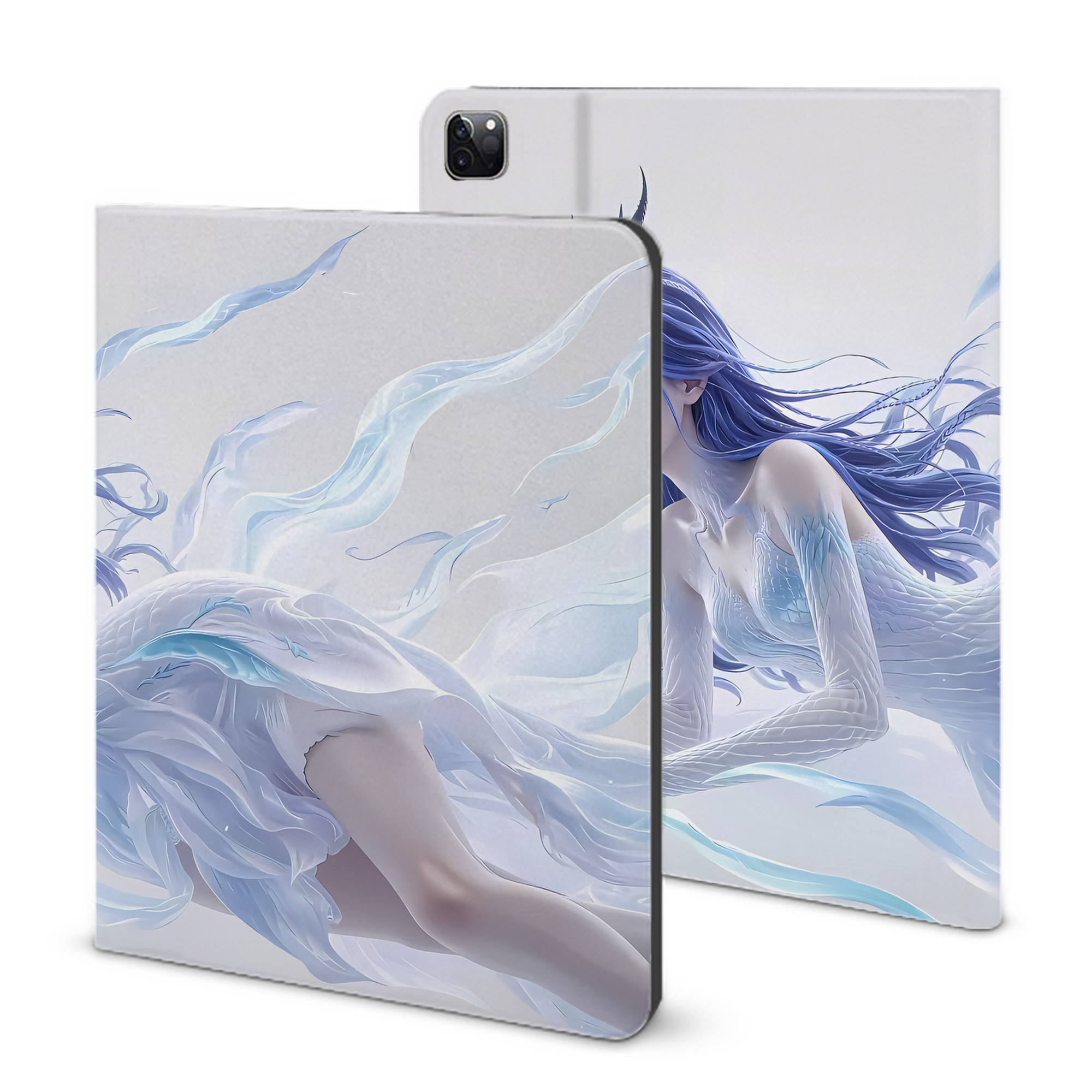 （画像用） Ne Zha 2 ナタ 魔童の大暴れ IPad ケース ブック型 PUレザー TPU 耐衝撃 軽量 薄型 ペン収納なし 全面保護 IPad 各モデル対応